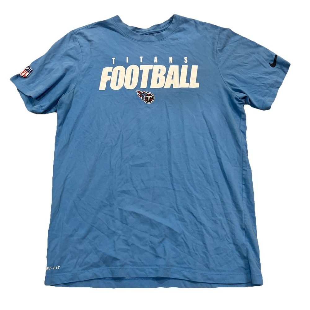 NFL Nike Dri Fit Titans T-Shirt M Blue